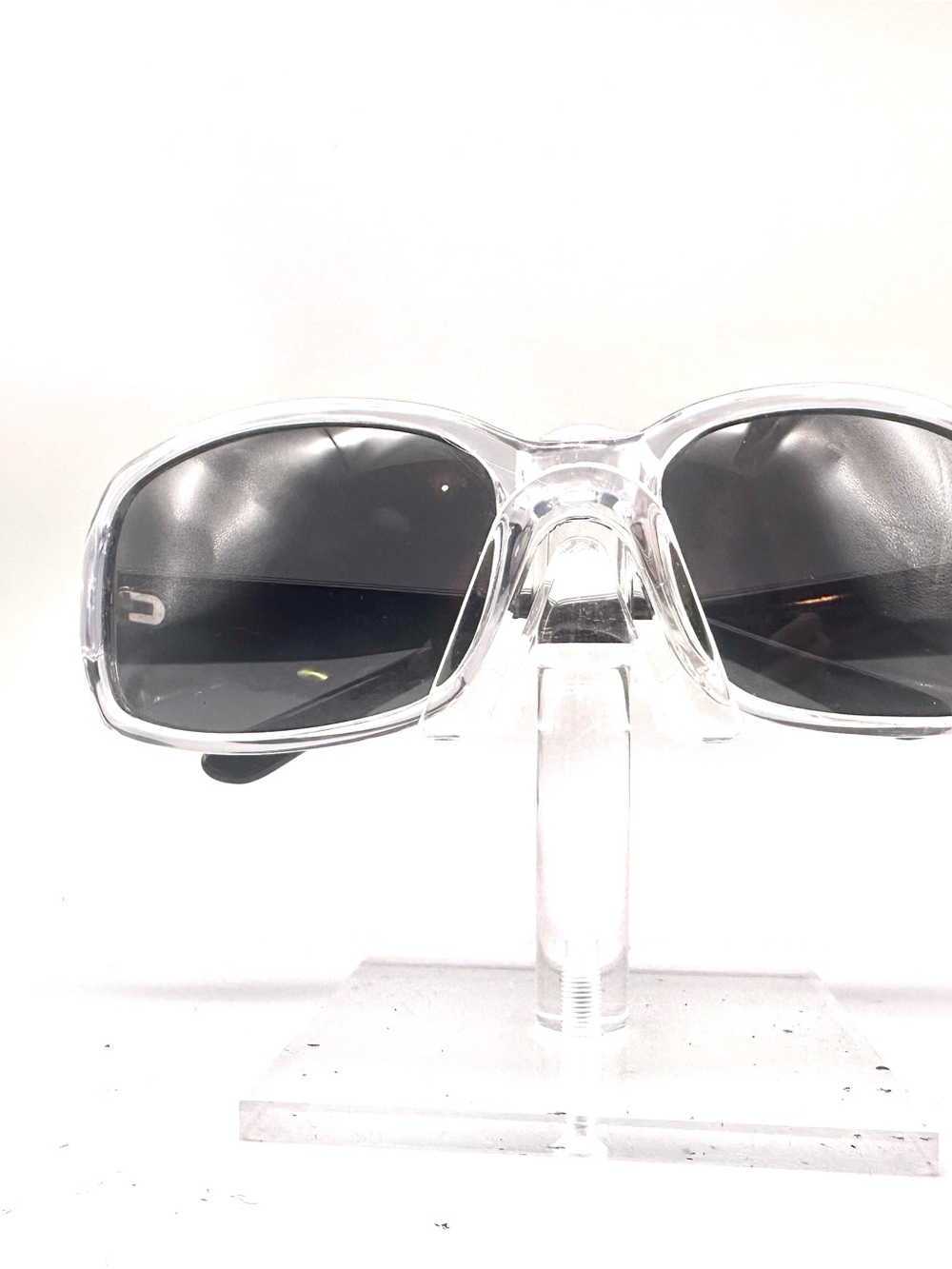 Kenneth Cole Reaction Sunglasses KC1073 0151 Clear Black Rectangle Frames Men